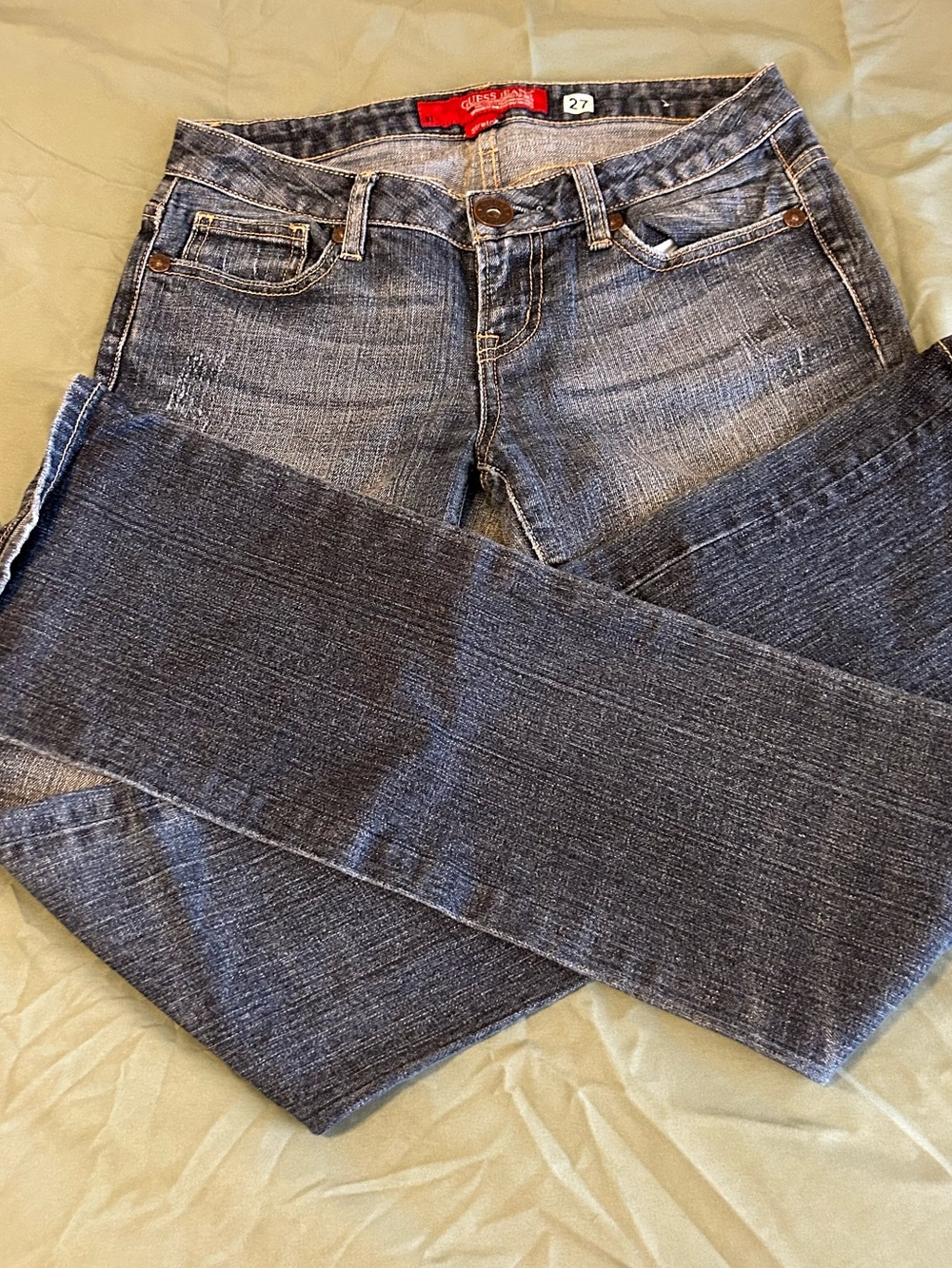 Guess Women's Dark Blue Skinny Jeans